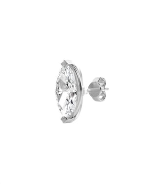 Diana M Jewels - Women's 1.5 Cts Marquise Lab Diamond Stud Earrings