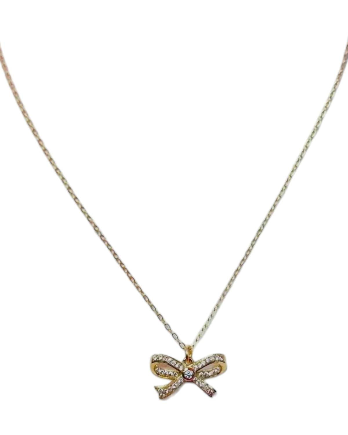 Taylor Shaye - WOMEN'S SIENNA BOW NECKLACE