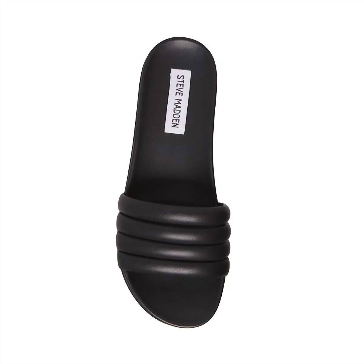 Steve Madden - Women's Drips Leather Slide Sandals