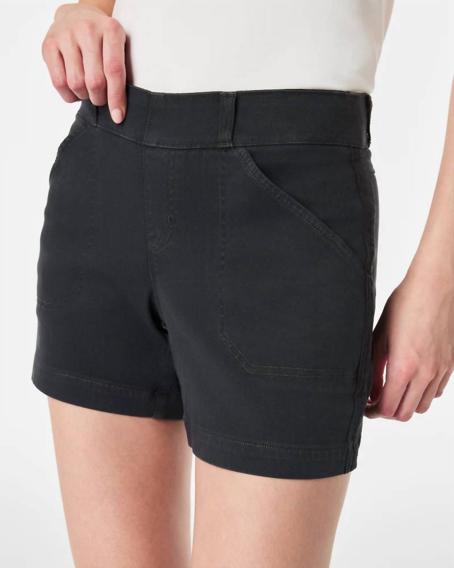 Spanx - 4" Twill Pull-on Short