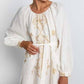 Greek Archaic Kori - Lefkada Midi Dress With Belt