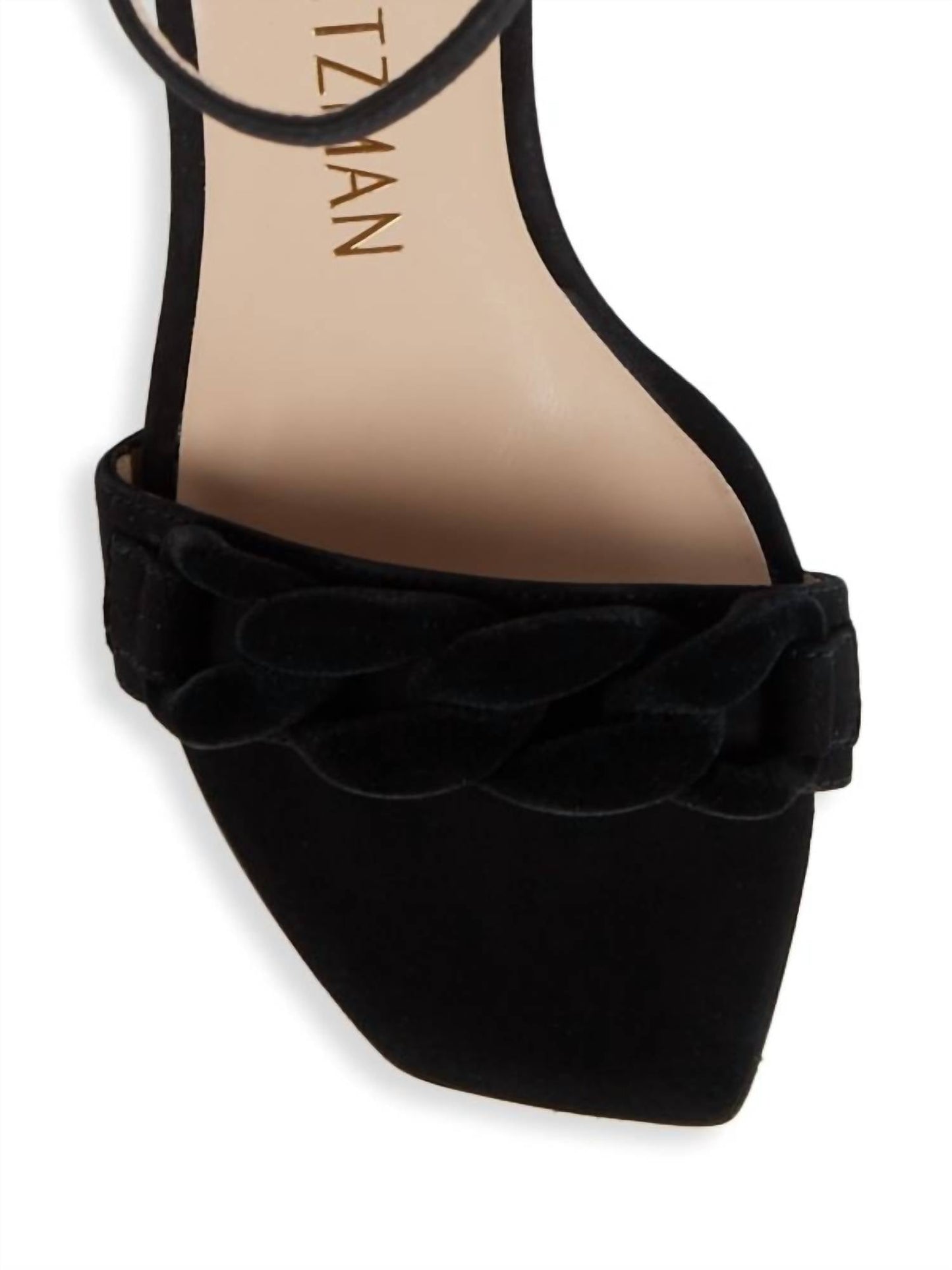 Stuart Weitzman - Women's Amelina Chain Suede Sandals
