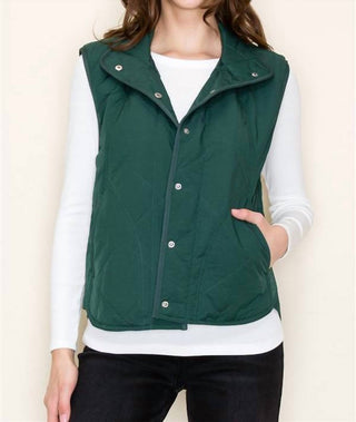 Staccato - Kaye Button Front Textured Vest