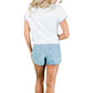 Queen Of Sparkles - Licensed Lsu Pennant Frill Tee
