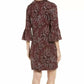 Nordstrom - Signature Silk Blend Floral Print Shift Dress