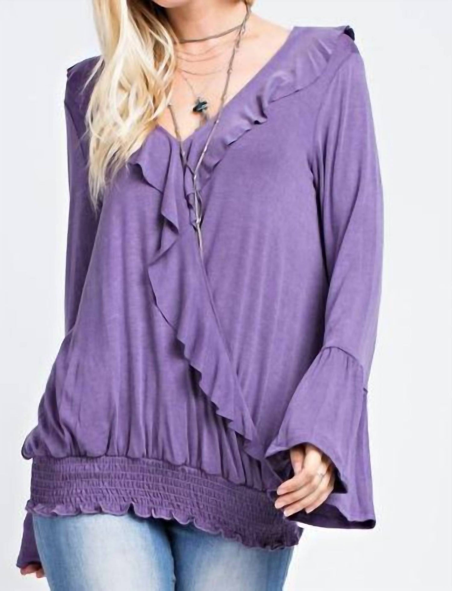 143 Story - Passion Ruffle Top