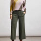 Tribal - Audrey Hugging Btn Fly Crop Wide