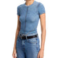Rag & Bone - Miramar Jersey Baby Tee Top