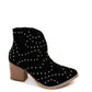Naughty Monkey - Women's Twilight Studded Heeled Ankle Boot