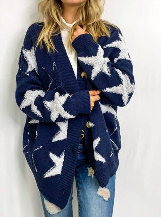 And The Why - It's In The Stars Sweater Cardigan