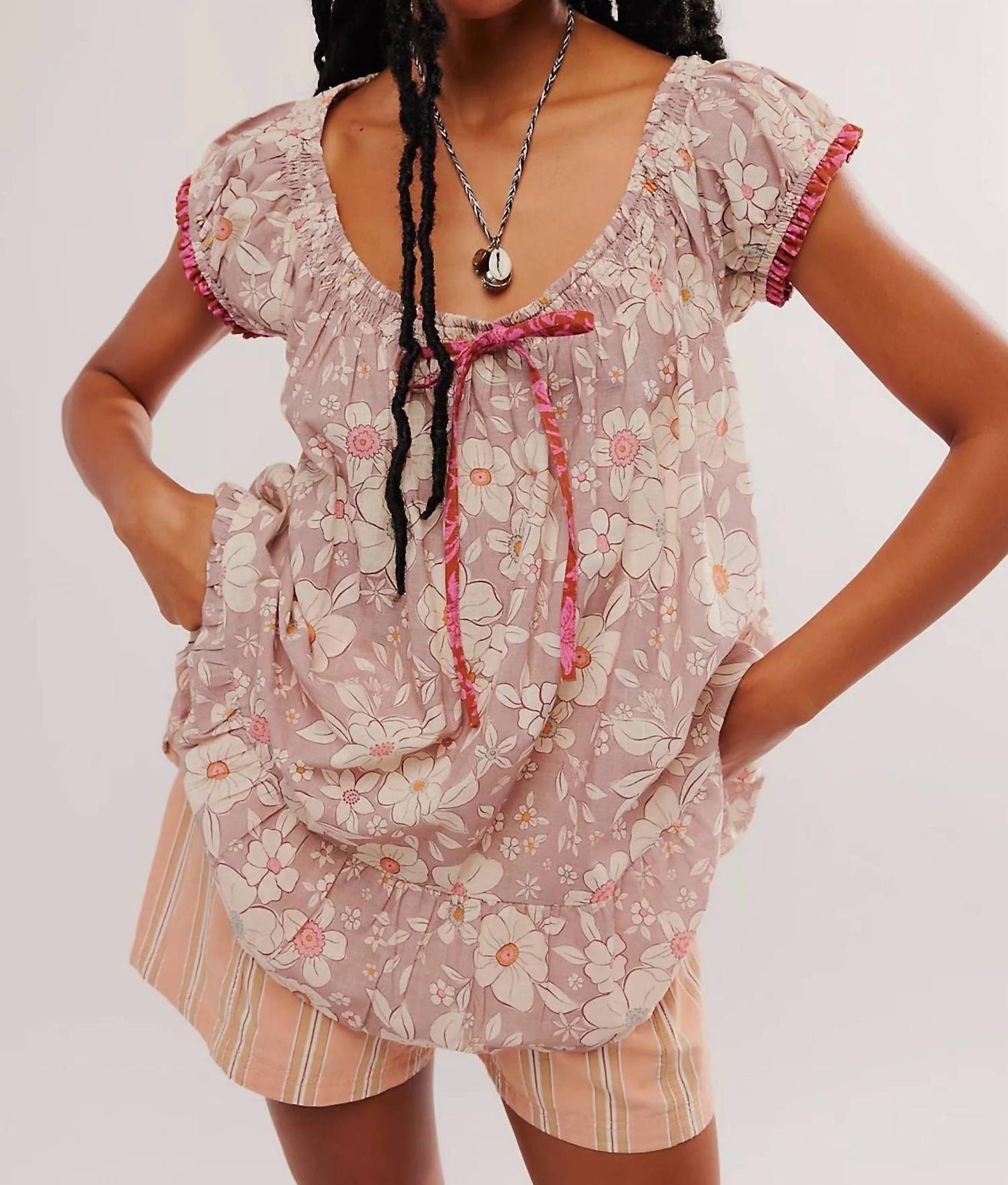 Free People - Frankie Printed Tunic Top