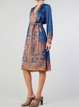 Current Air - Paisley Printed Midi Dress