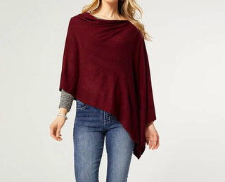 Coco + Carmen - Asymmetrical Lightweight Poncho