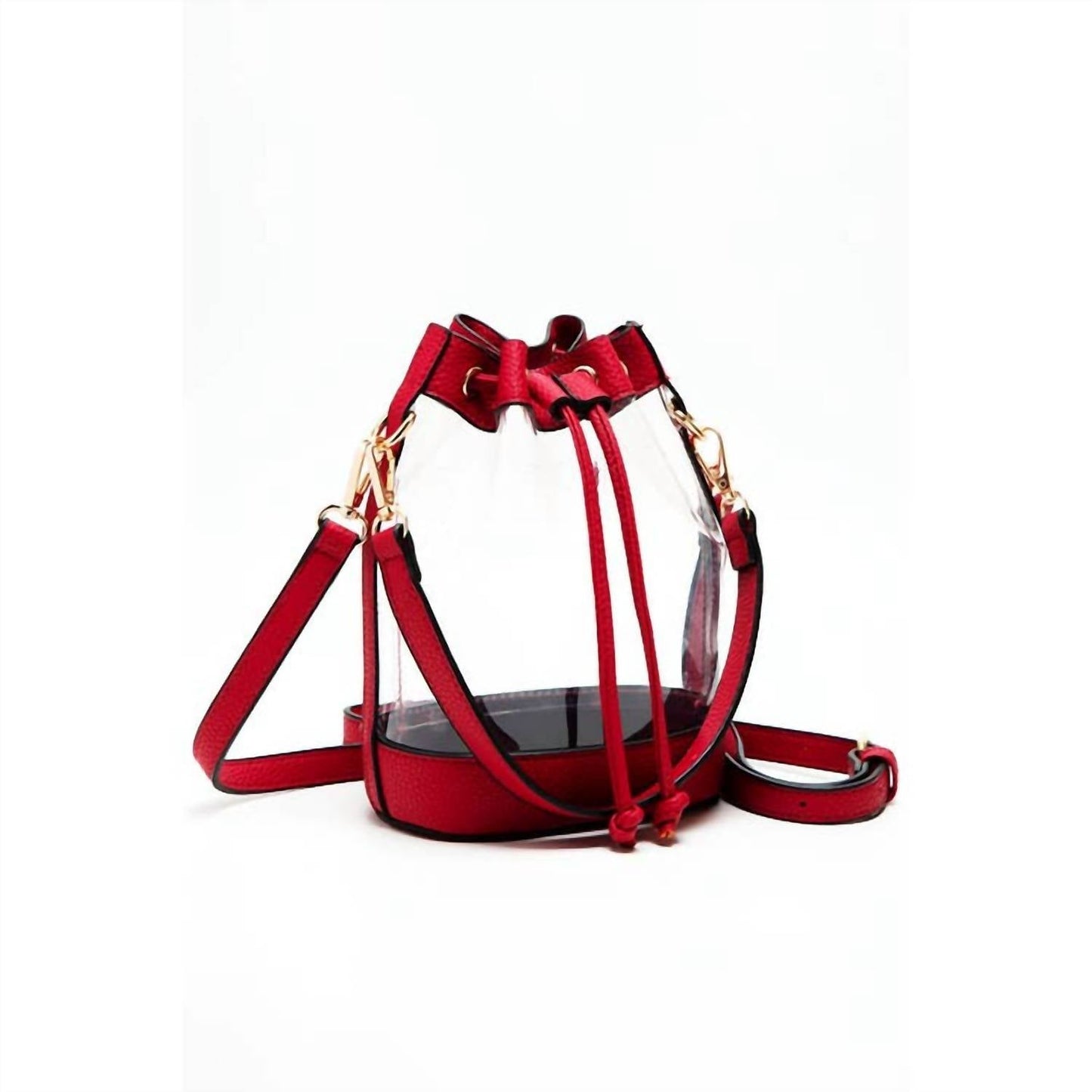 Hana - Women's Clear Crossbody Stadium Bucket Bag