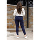 Julia Rose - Nicole Fleece Full Length With Pocket Leggings
