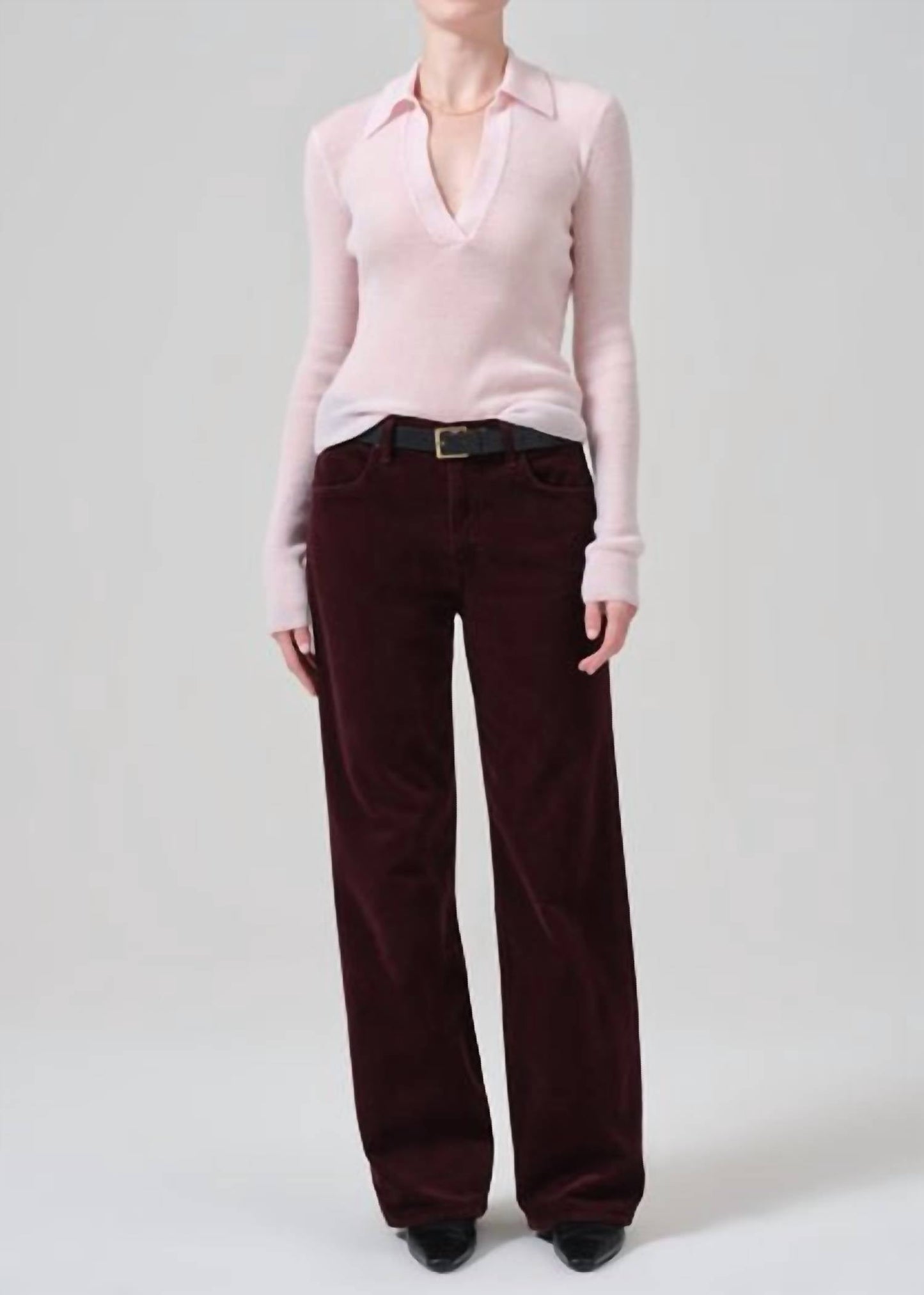 Citizens Of Humanity - Annina High Rise Wide Leg Corduroy Trouser