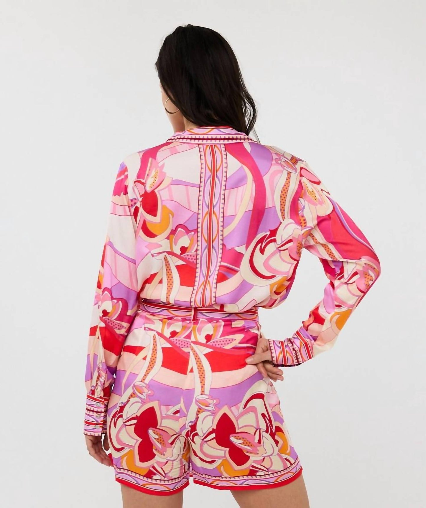 Esqualo - Disco Print Blouse