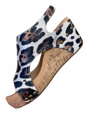 Corkys Footwear - Women's Carley Animal Print Sandals