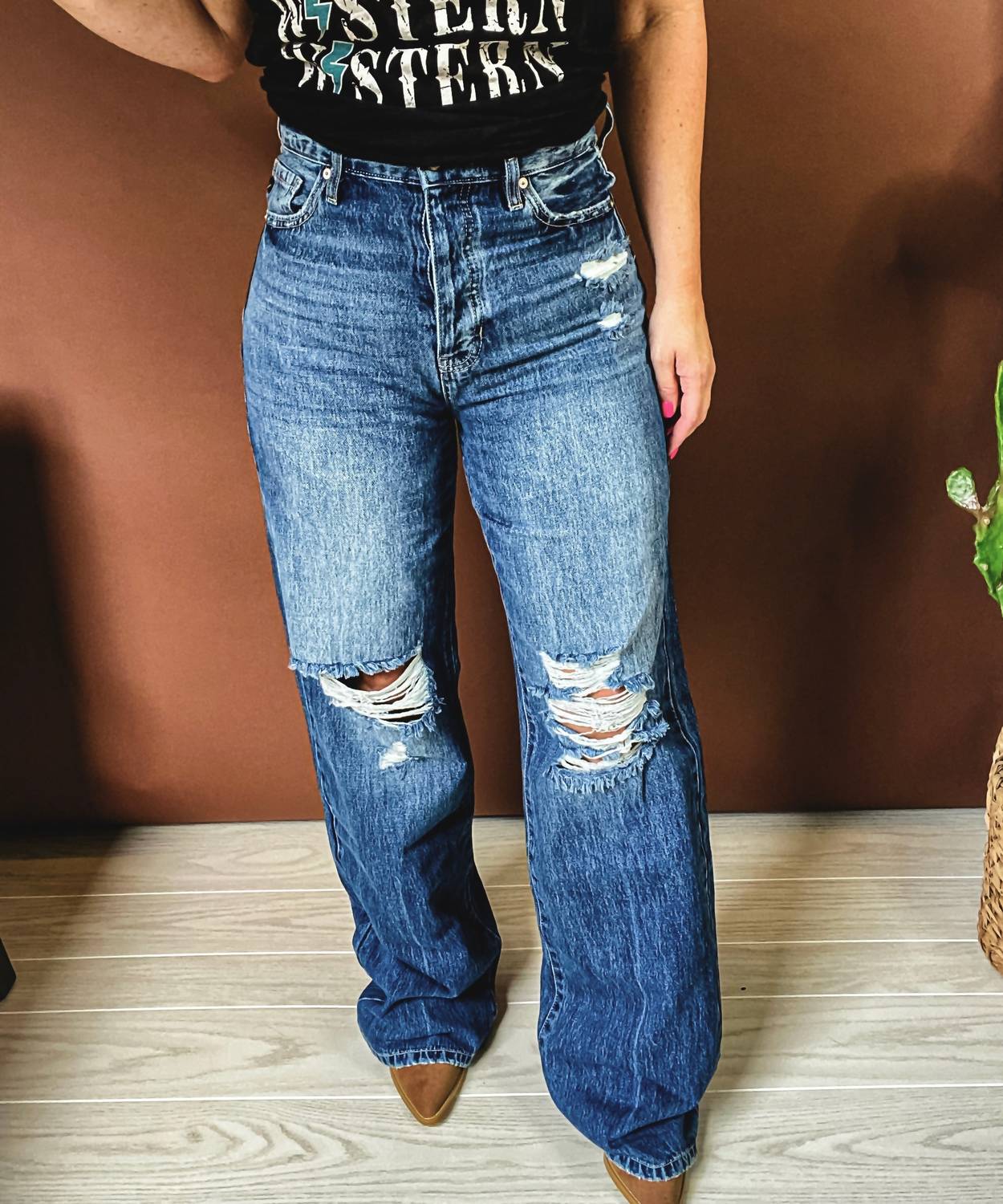 Pistola - Gentry Wide Leg Flare Jean