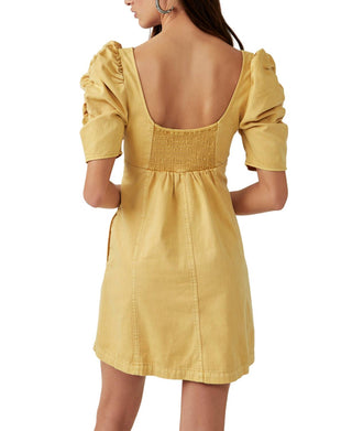 Free People - Cheyenne Denim Mini Dress