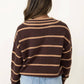 &Merci - Striped Collared Sweater