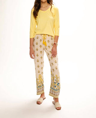 Paparazzi - Printed Pull-on Wide Leg Pant