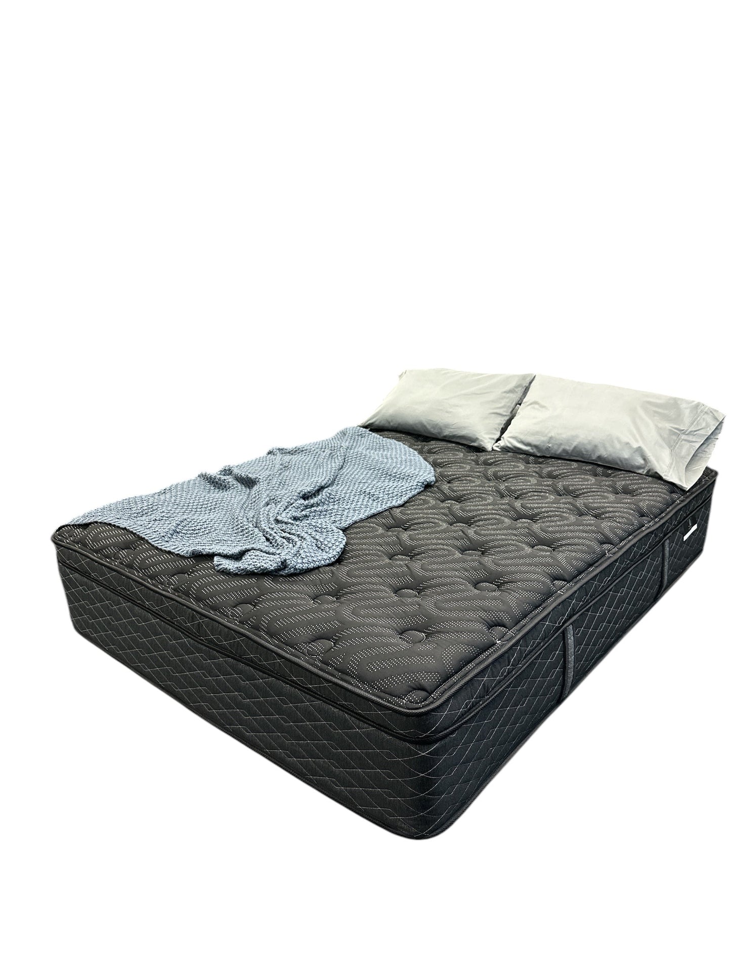 The Restonic Luxury Euro Top Mattress Ensemble