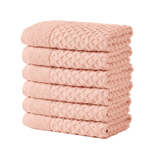 Cotton Diamond Waffle Weave Bath Towel Set - Grayson Collection