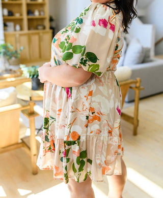 Entro - Delightful Surprise Floral Dress