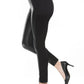 Joseph Ribkoff - Heavy Knit & Leatherette Leggings