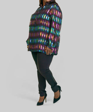 Emily Lovelock - Lizzie Long Lseeve Blouse - Plus