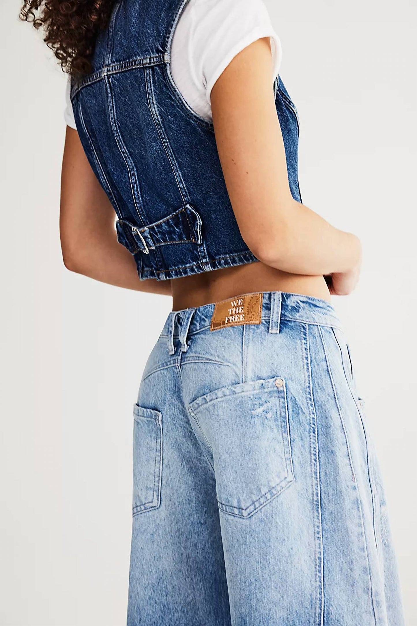Free People - Good Luck Mid-rise Barrel Jeans