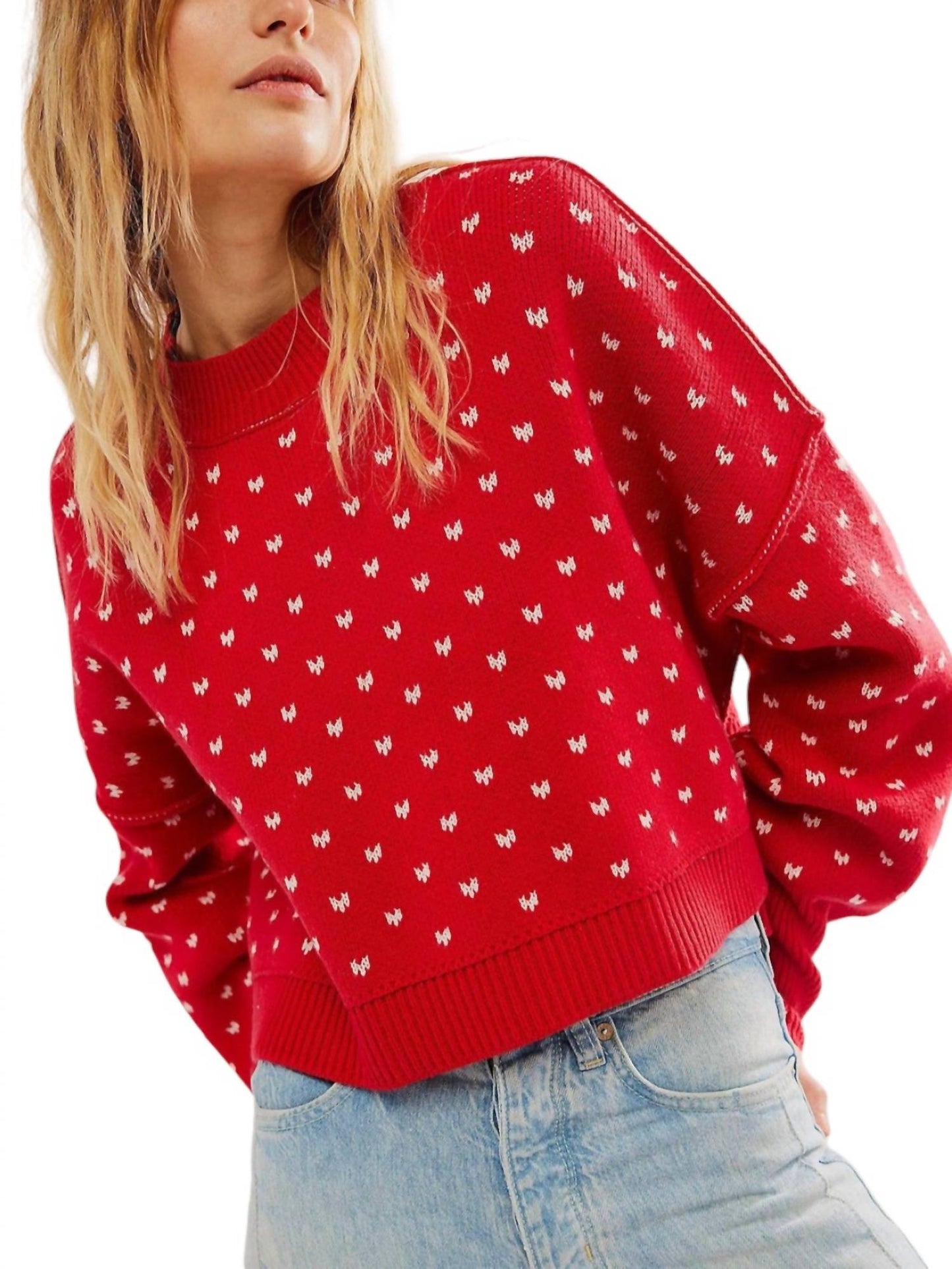 Free People - Pattern Easy Street Crop Top