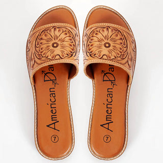 American Darling - Women's Leather Slide Sandals