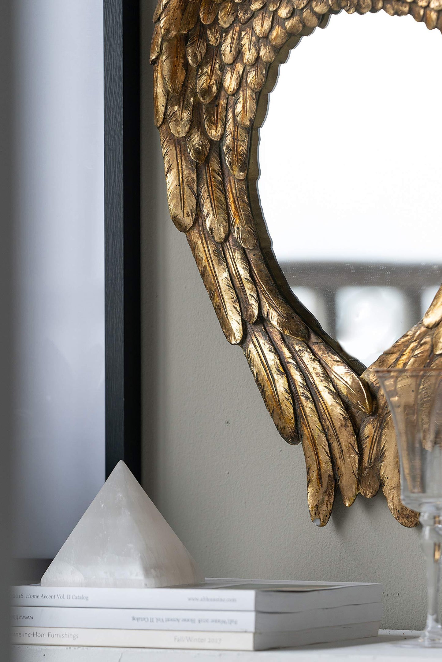 22' x 16' Golden Wing Accent Mirror