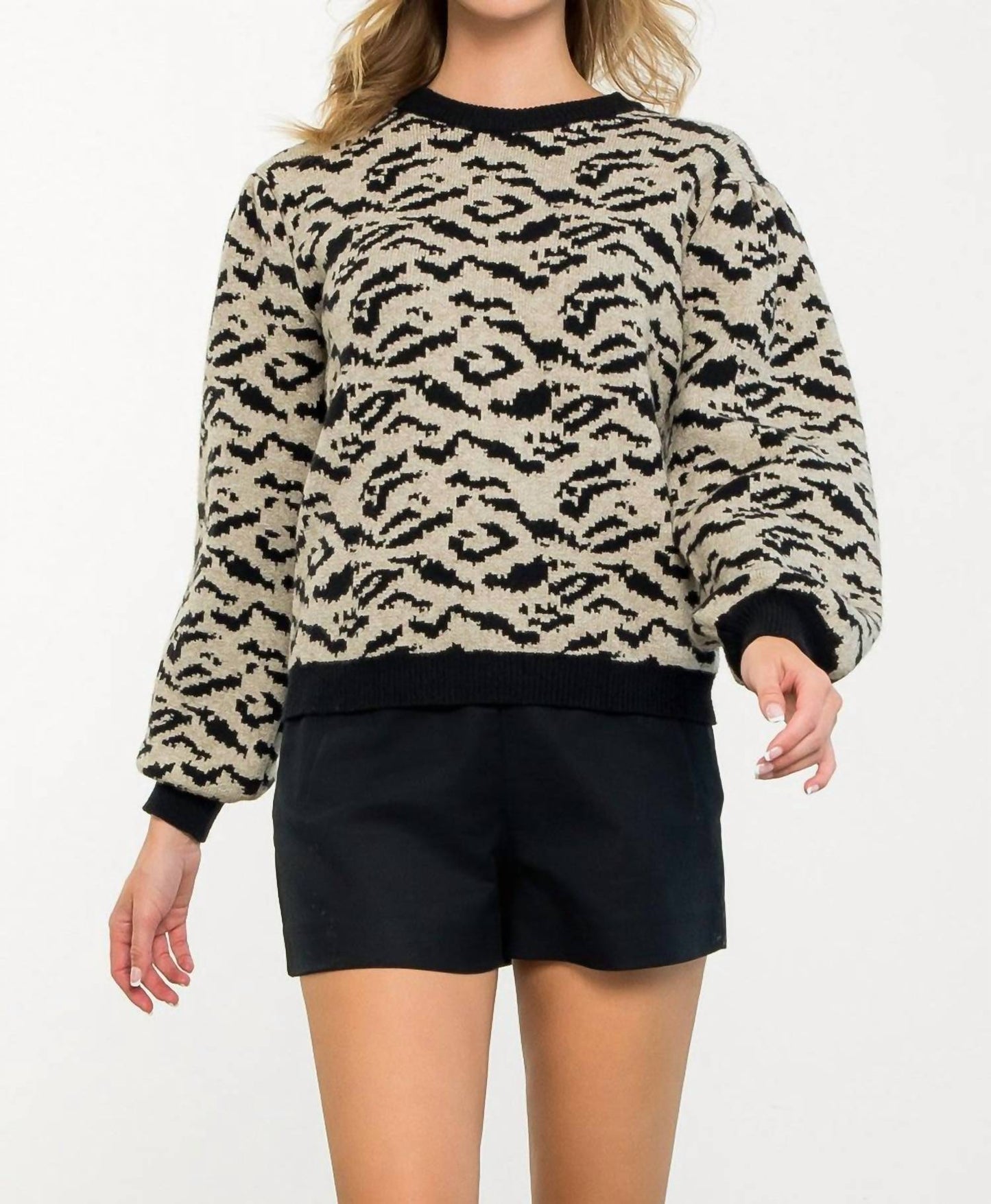 Thml - Animal Print Sweater
