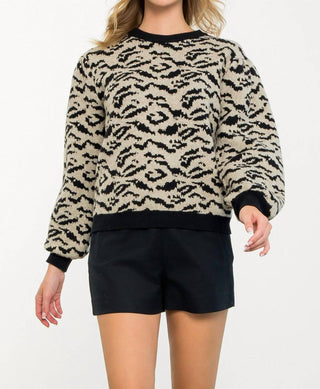 Thml - Animal Print Sweater