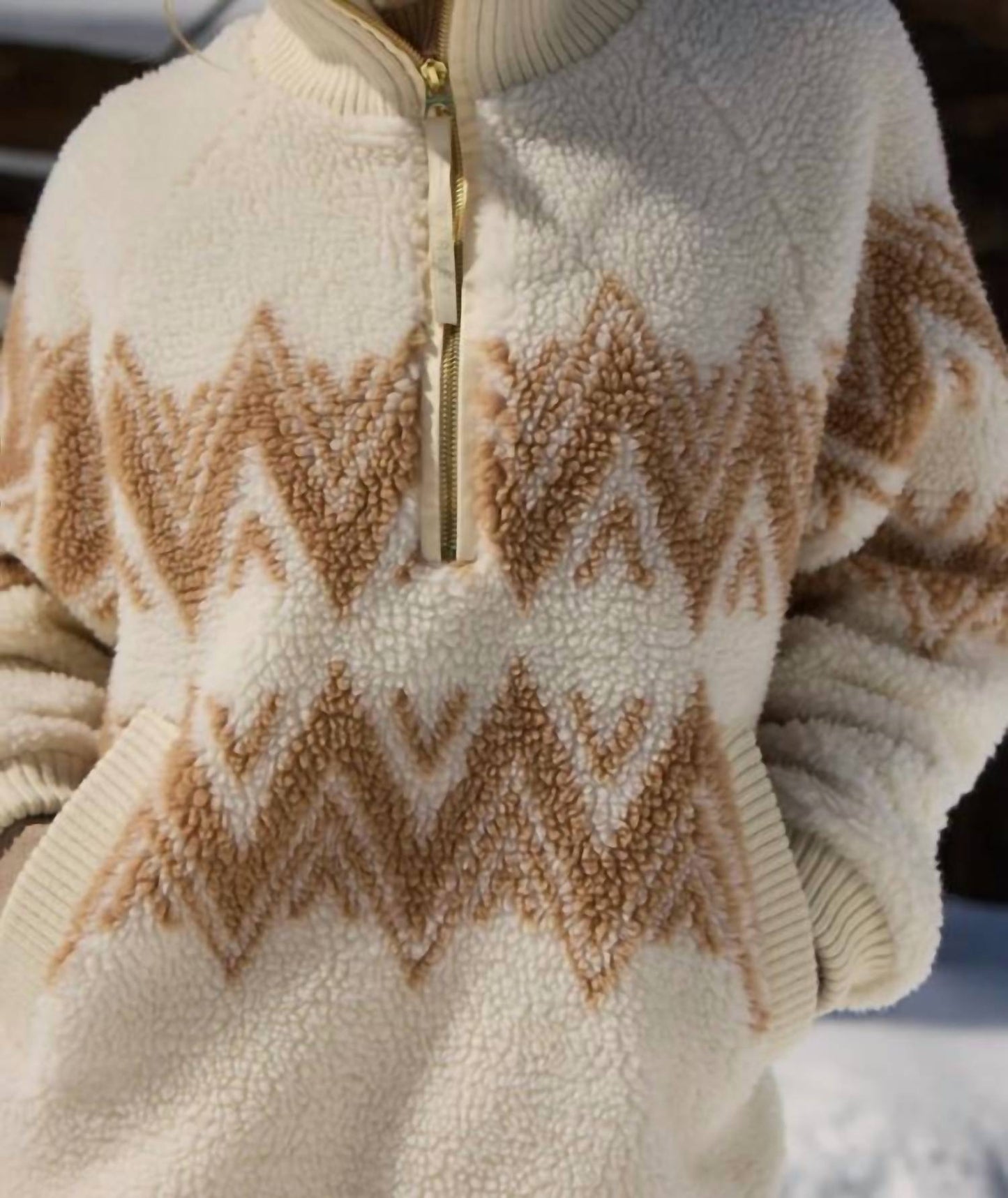 Varley - Hendrik Half-Zip Sherpa Sweatshirt