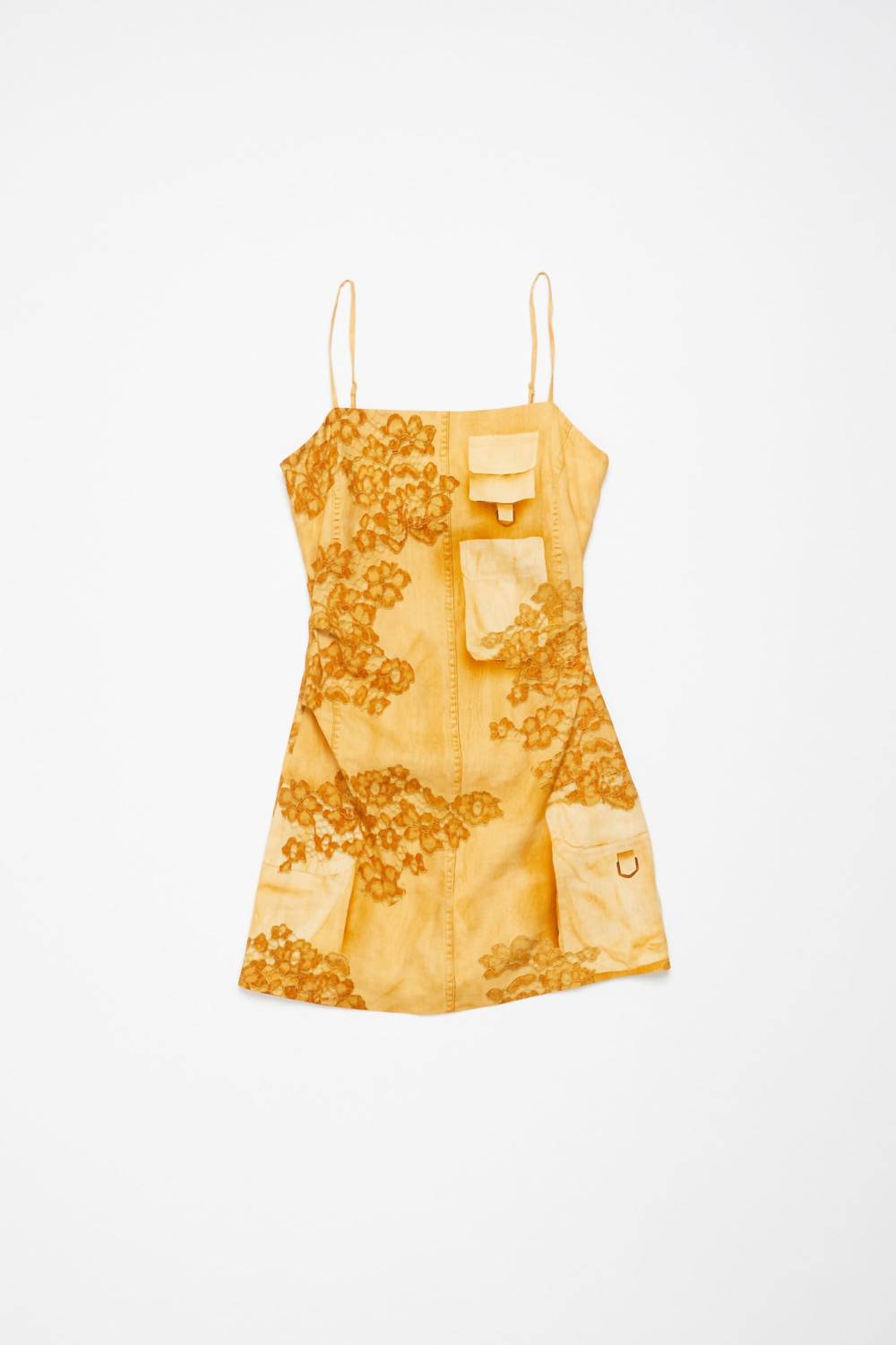 Acne Studios - Dua Tromp L'oeil Print Linen Minidress