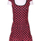 Love Love Tennis - Black Monroe Tennis Dress