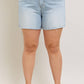 Judy Blue - High Waist Rigid Magic Denim Shorts Plus