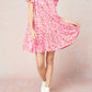Entro - Tiered Ruffled Leopard Dress