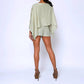 Baliawear - Linen Cape Blouse