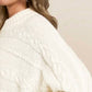 Z Supply - Arctic Cable Cropped Sweater