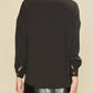 Anniewear - Rhinestone Fringe Blouse