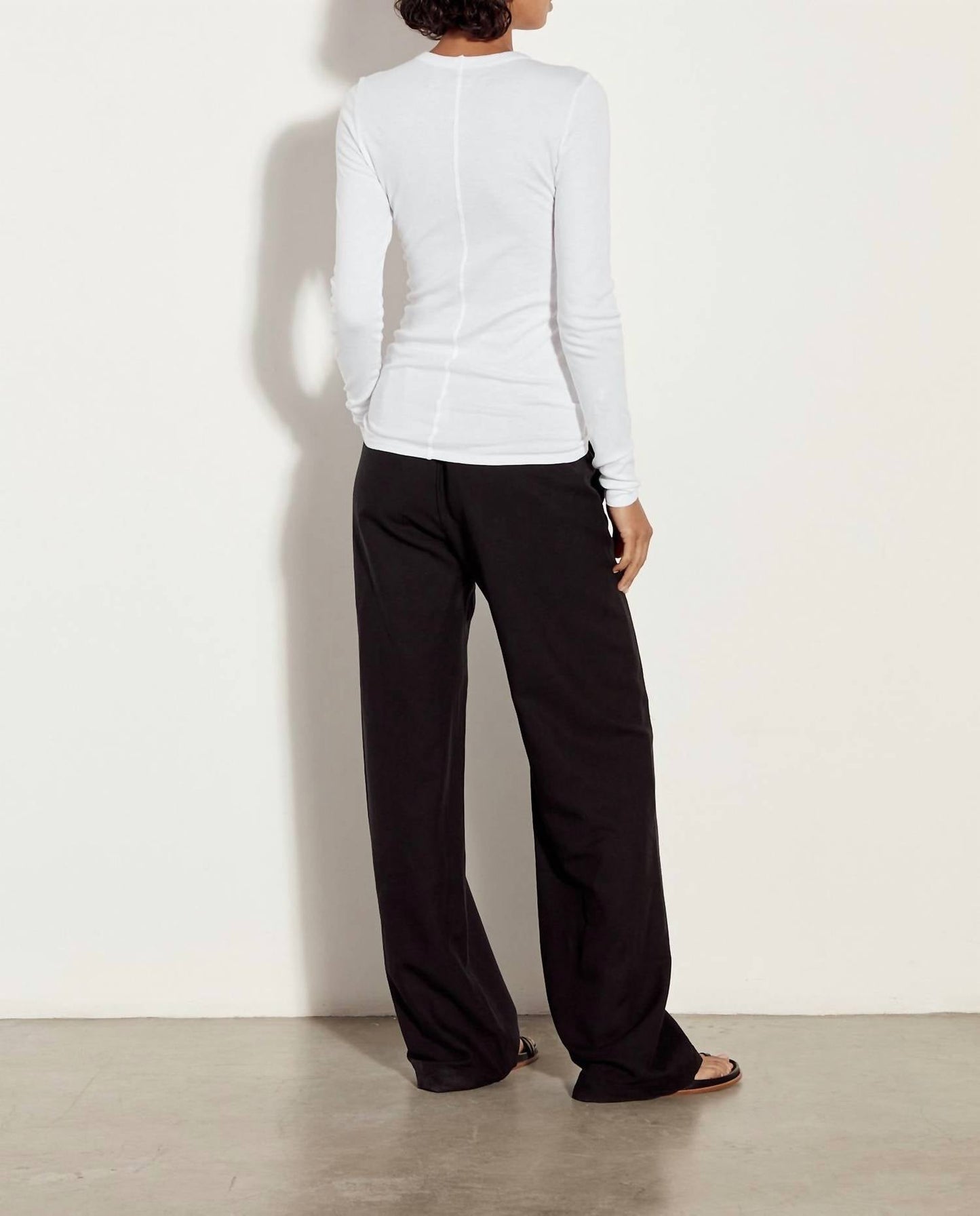 Enza Costa - SUPIMA COTTON L/S CREW