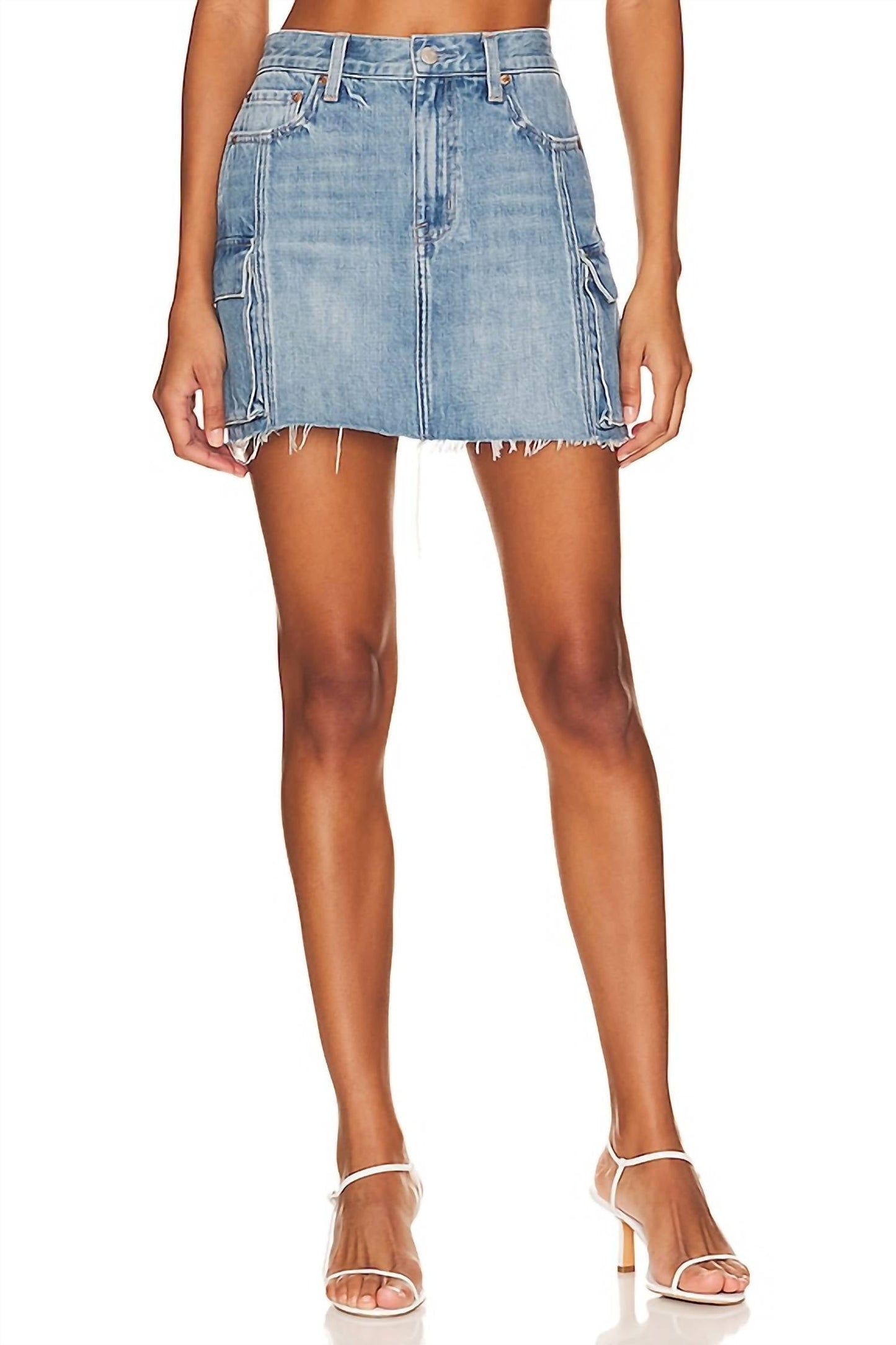 Pistola - Rhea Mid Rise Mini Skirt