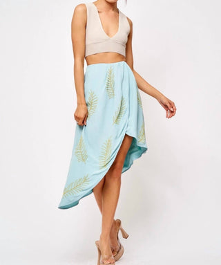 Ciebon - Jennifer Bead Palm Midi Skirt