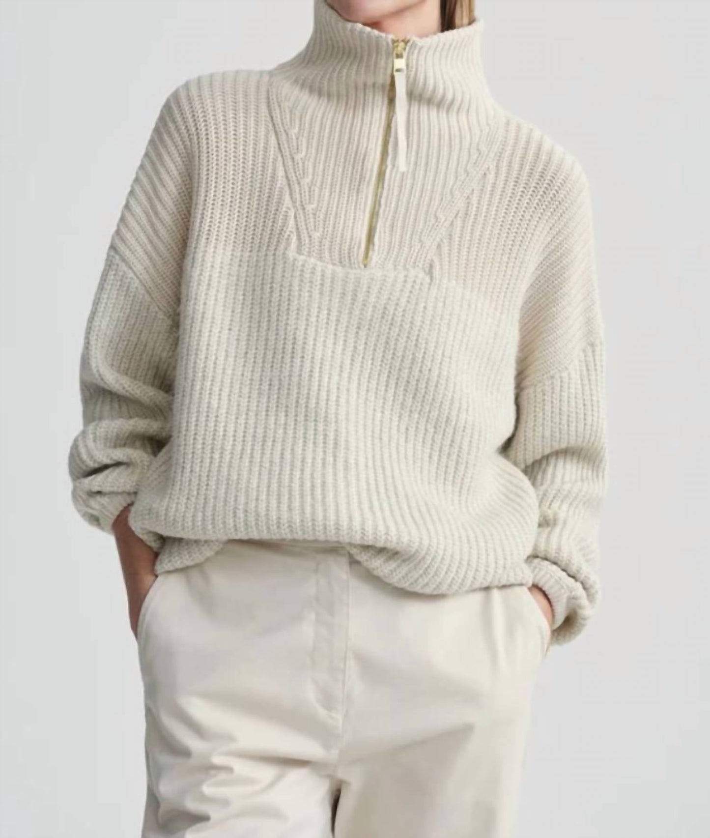 Varley - Willard 2.0 Half-zip Knit Sweater
