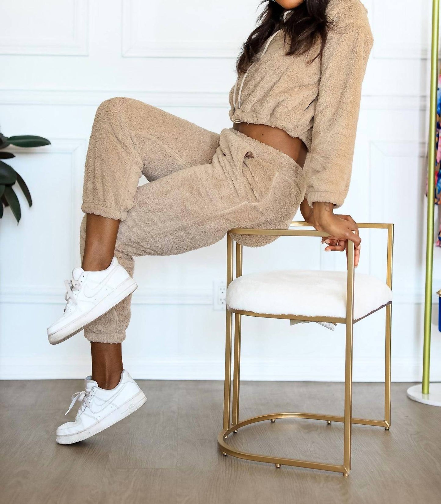 Little Secret Of Mine - Women's Cropped Hoodie Jogger Set